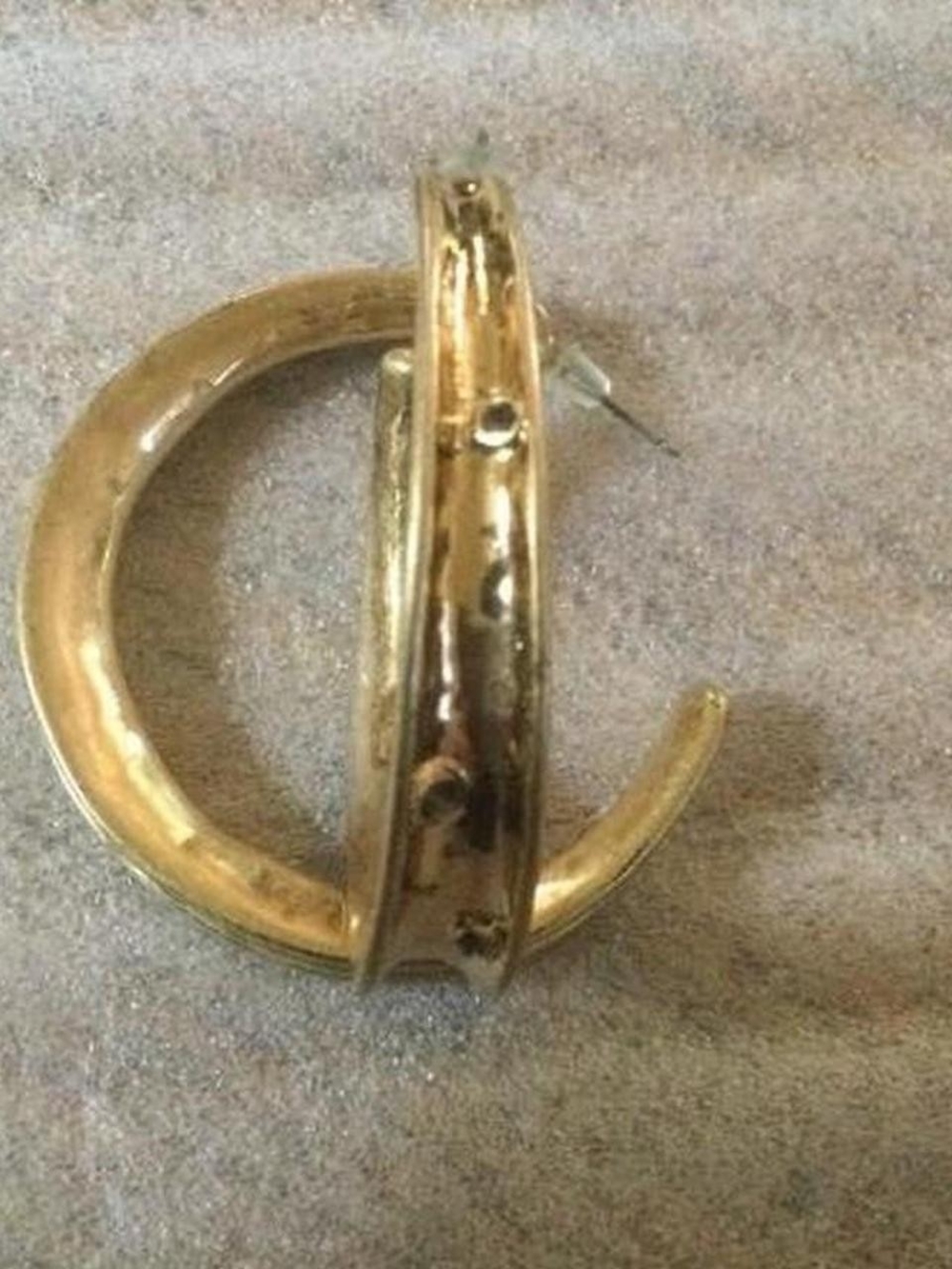 Robert Lee Morris Hoop Earrings